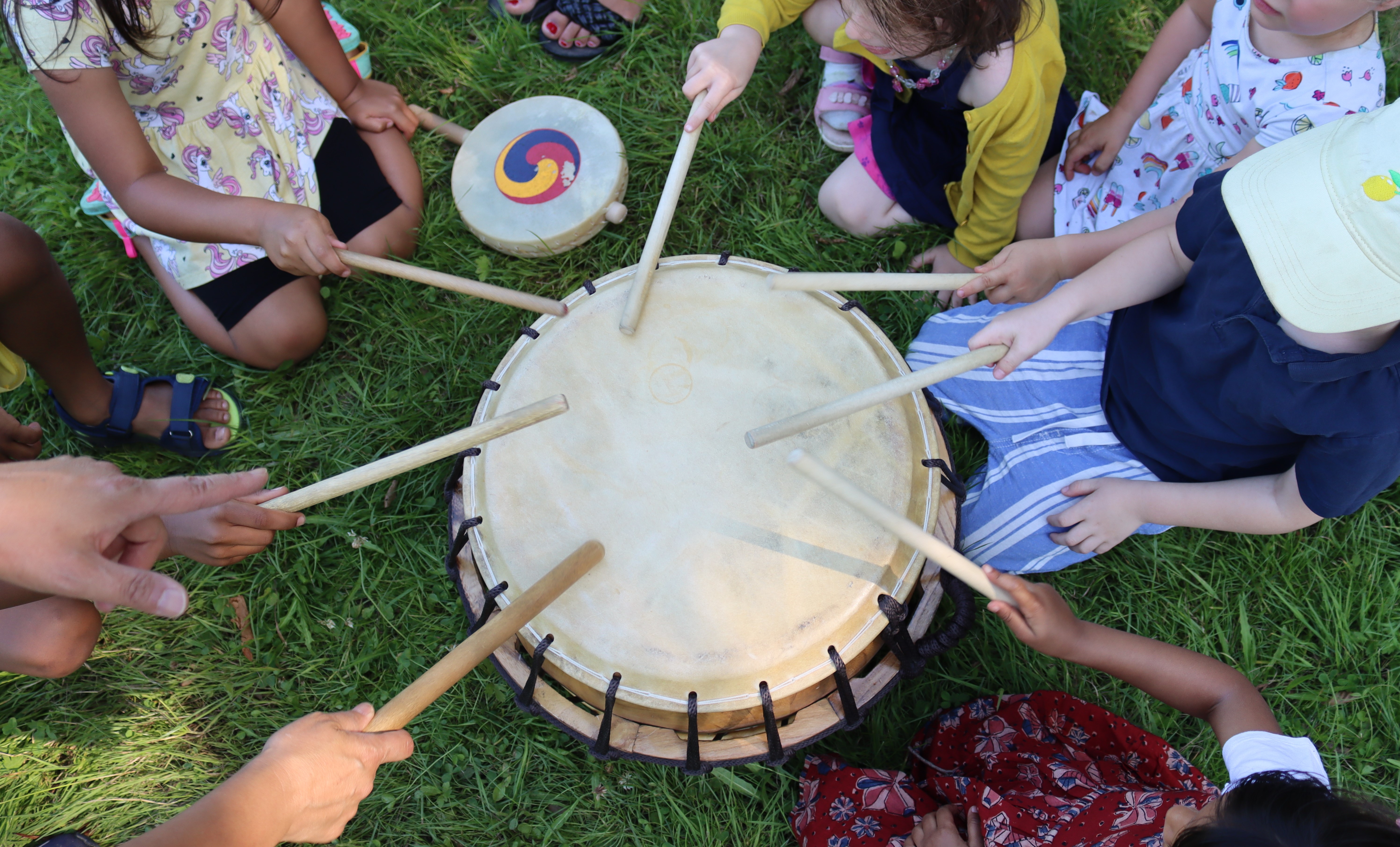 Storytime for Kids - Korean Drumming